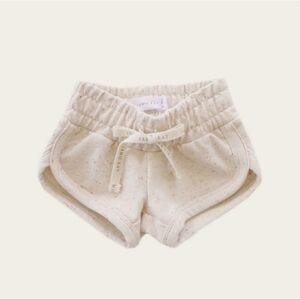 Jamie Kay | Ivy Cream Speckled Baby Shorts